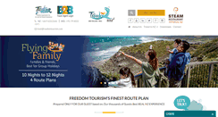 Desktop Screenshot of freedomtourism.com